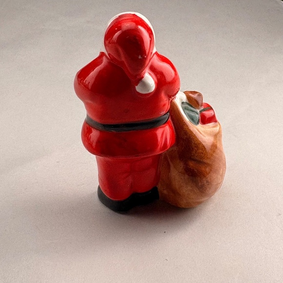 Department 56 Snow Village Santa with Bag of Toys & Girl Mailing Letter to Santa - Picture 3 of 12